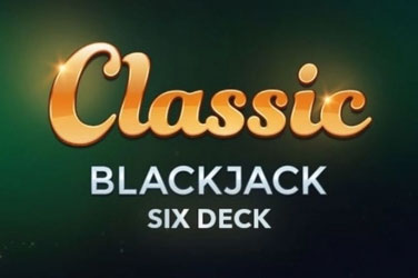 Classic blackjack six deck game