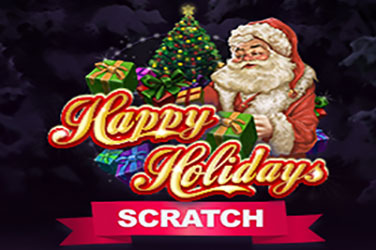 Happy holidays scratch game