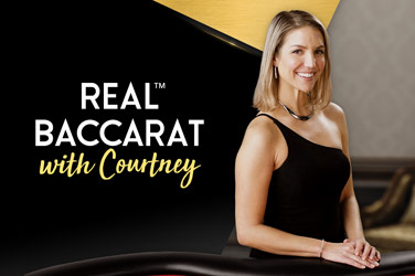 Real baccarat with Courtney game
