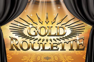 Gold roulette game